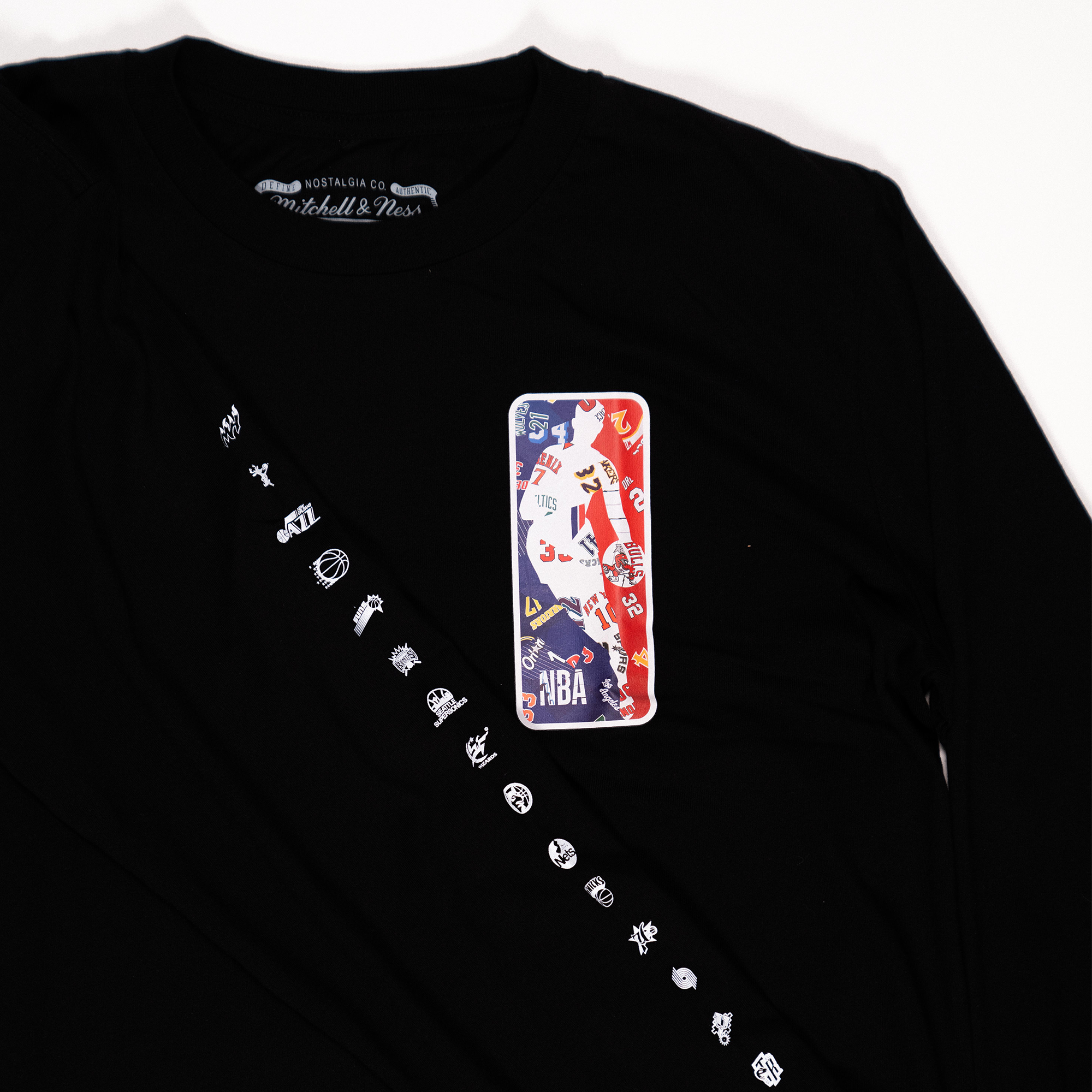 Hank Willis Thomas 'That's Game' Black Long Sleeve T-Shirt