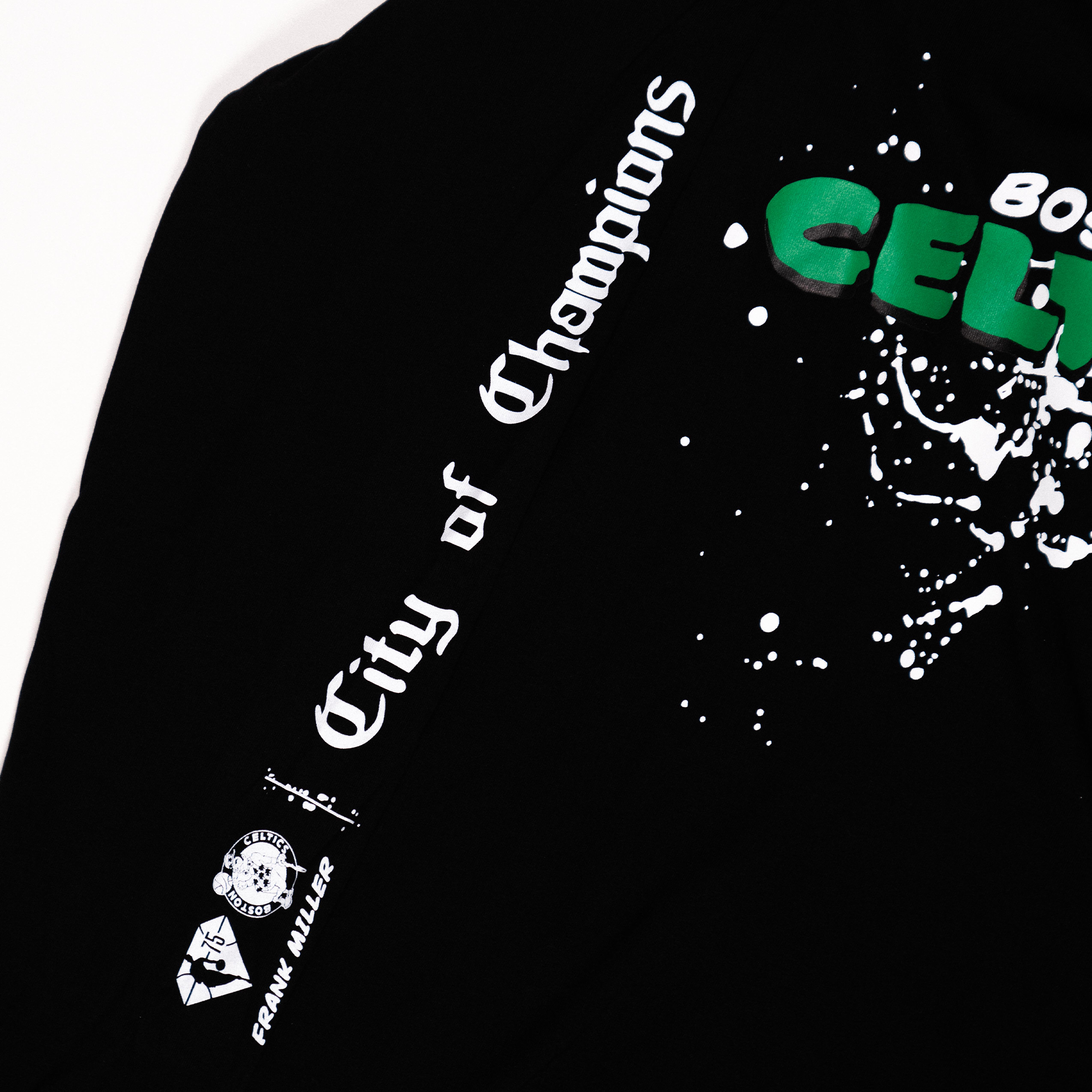 Frank Miller Celtics Wordmark Long Sleeve T-Shirt