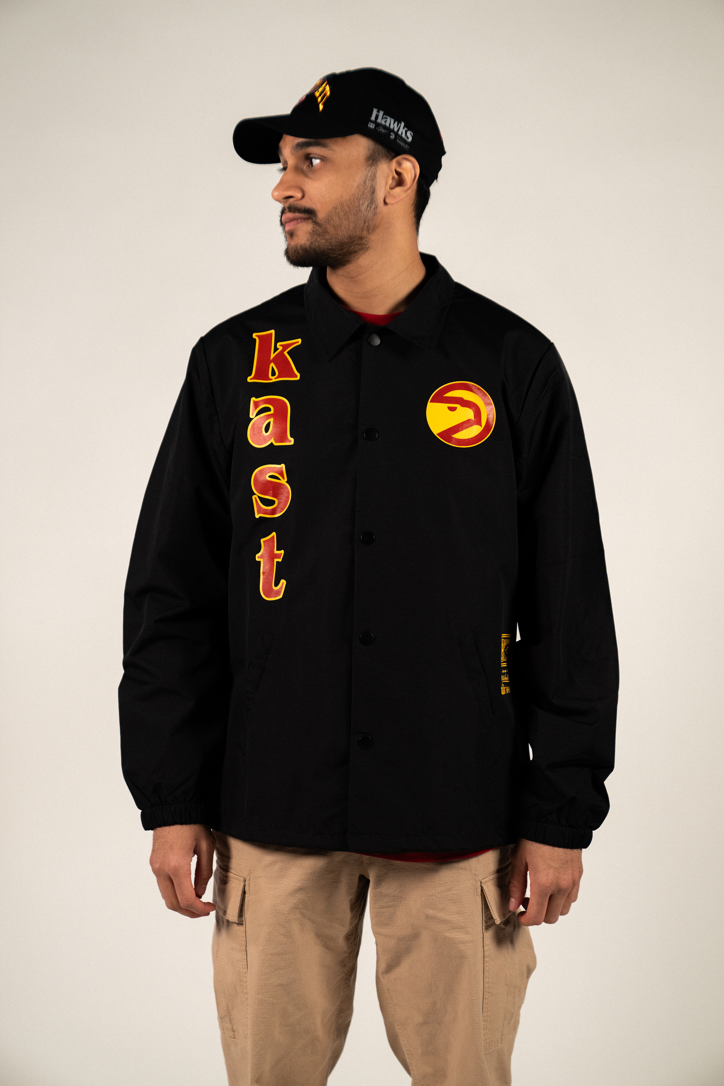 OutKast x Atlanta Hawks Coaches Jacket