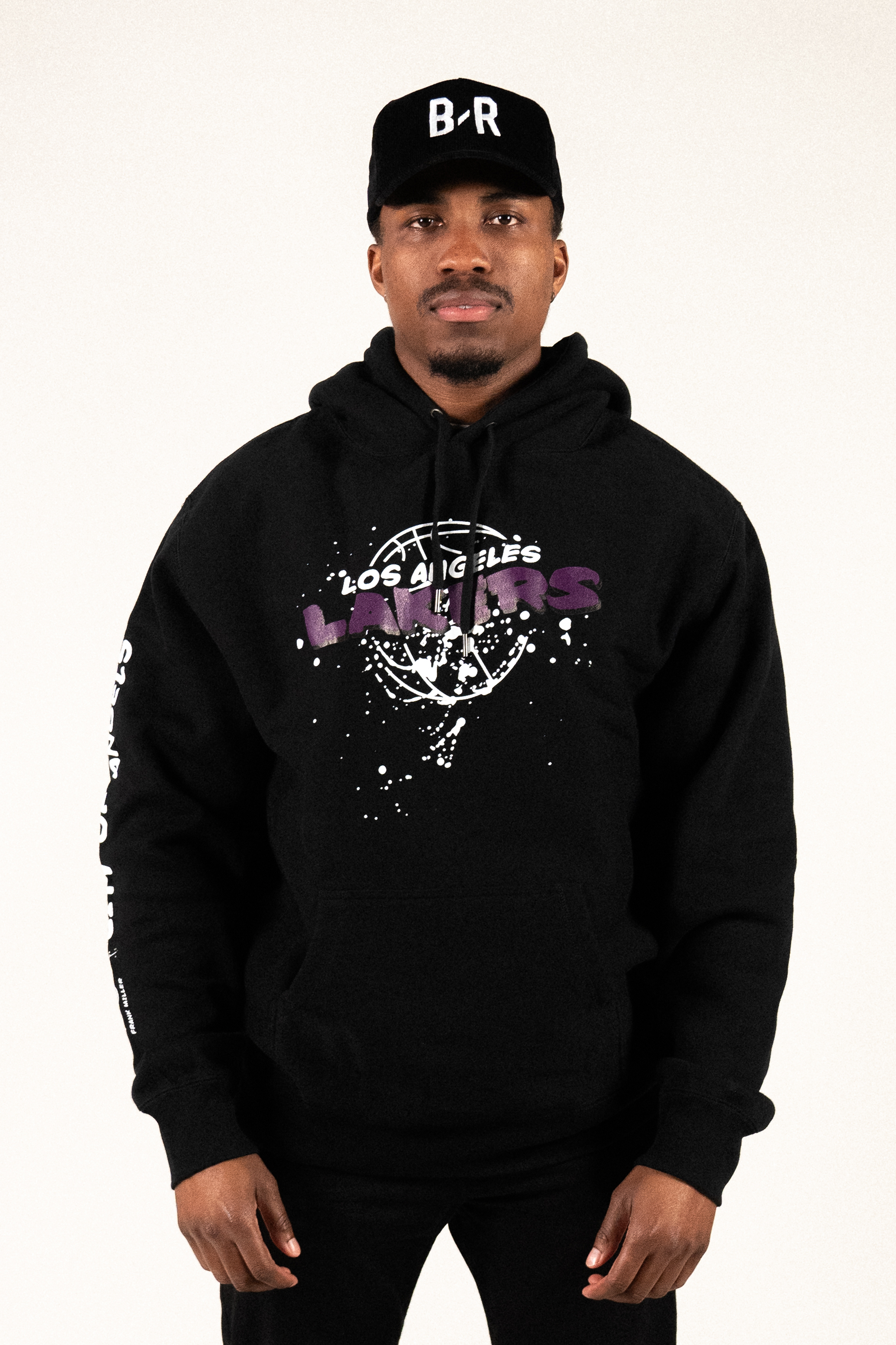 Frank Miller Lakers Wordmark Hoodie