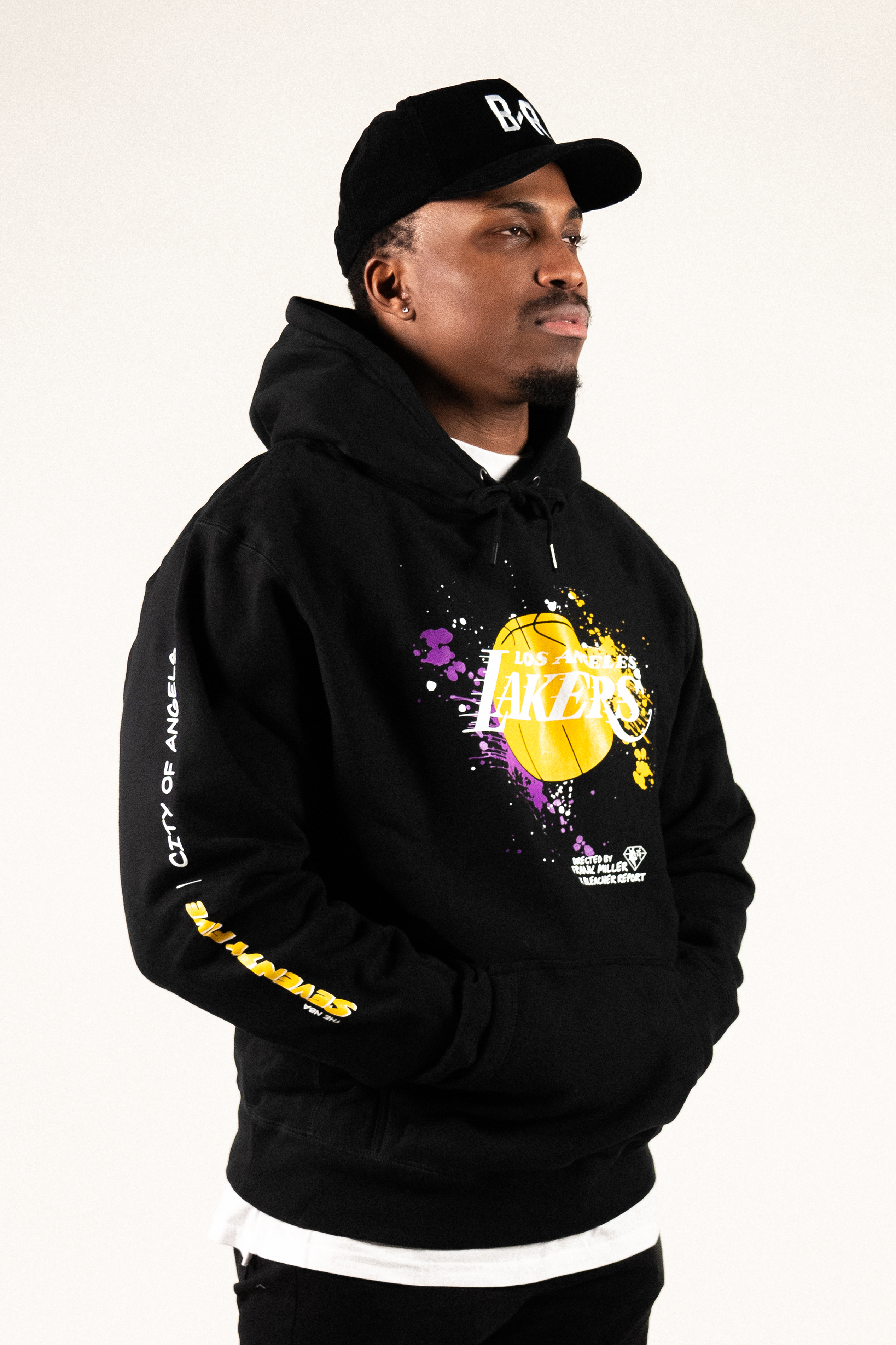 Frank Miller Lakers Logo Hoodie