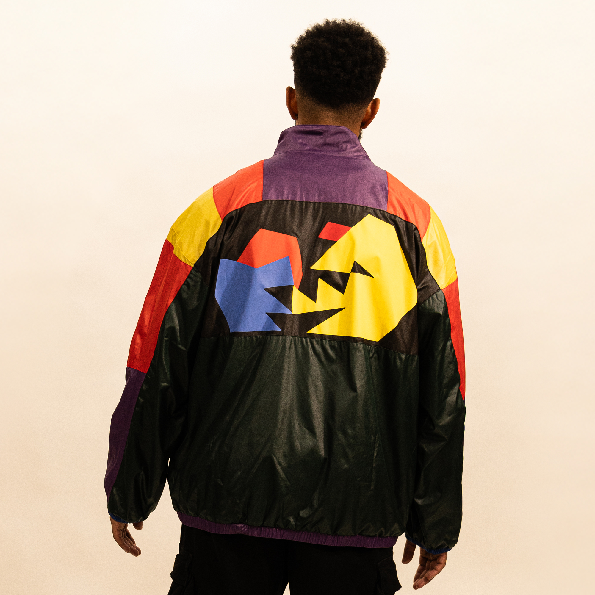 Toronto Raptors "Colorful Raptor" Windbreaker