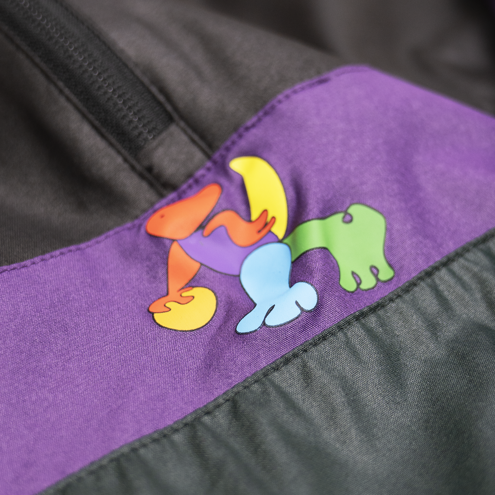 Toronto Raptors "Colorful Raptor" Windbreaker
