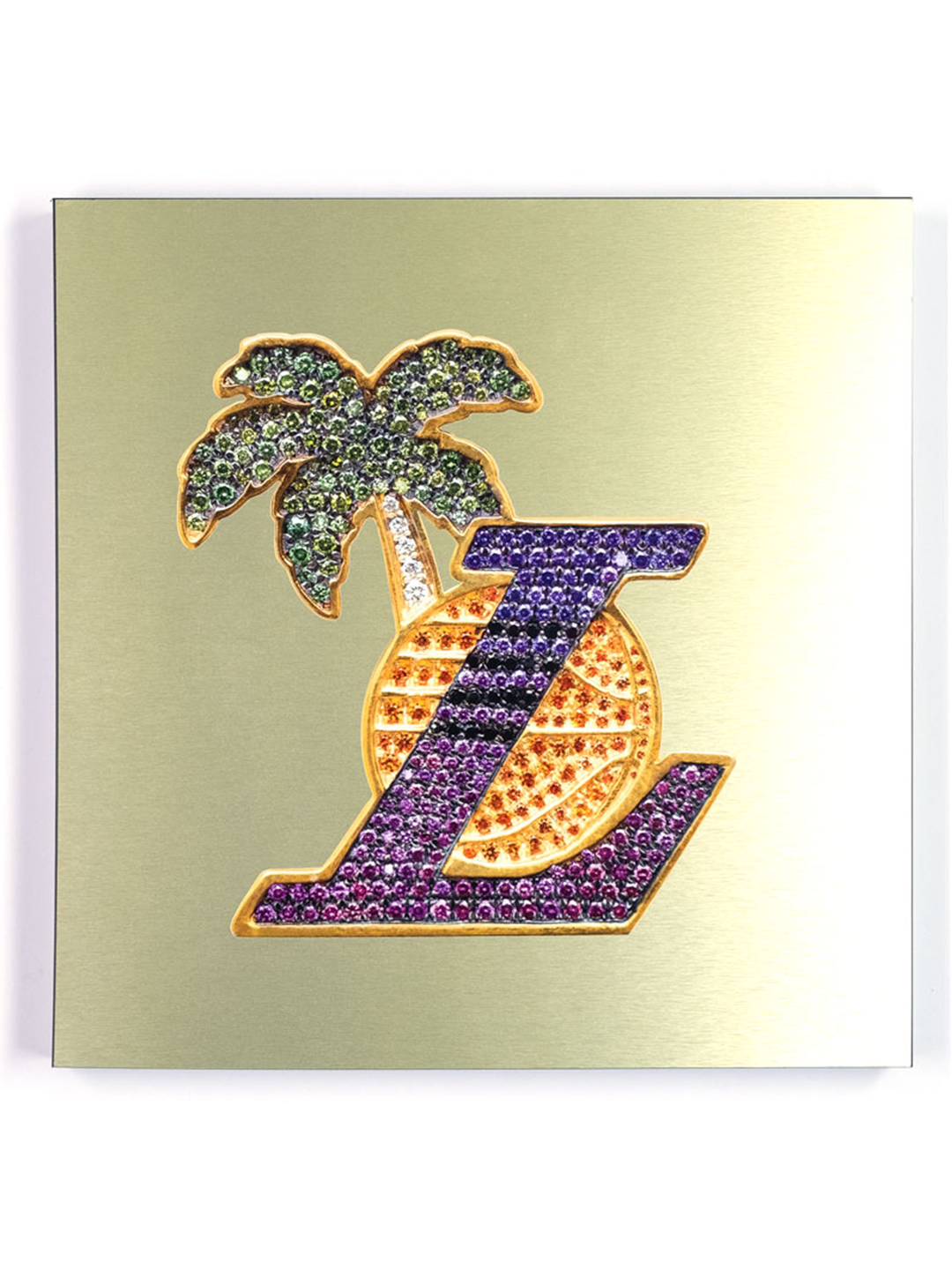 Greg Yuna Lakers Diamond Print