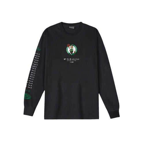 Celtics World Tour Black Long Sleeve