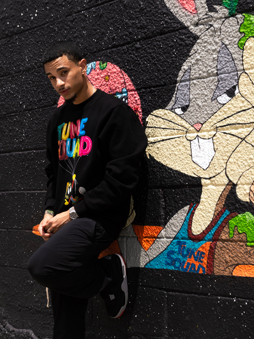 Space Jam Marvin the Martian Tune Squad Crewneck