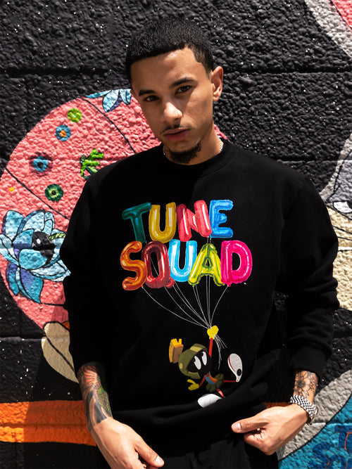 Space Jam Marvin the Martian Tune Squad Crewneck