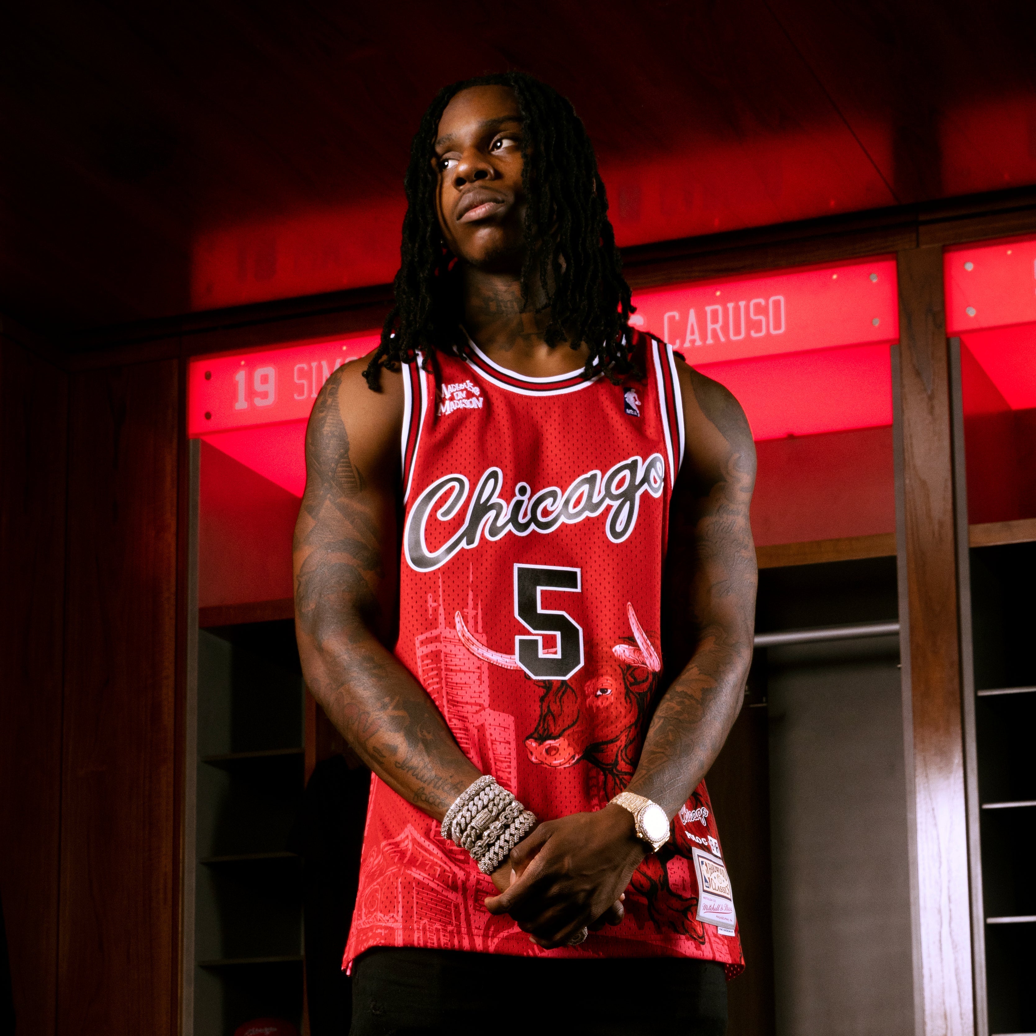 Polo G x Bulls Jersey