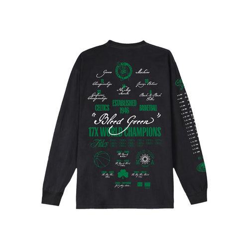 Celtics World Tour Black Long Sleeve