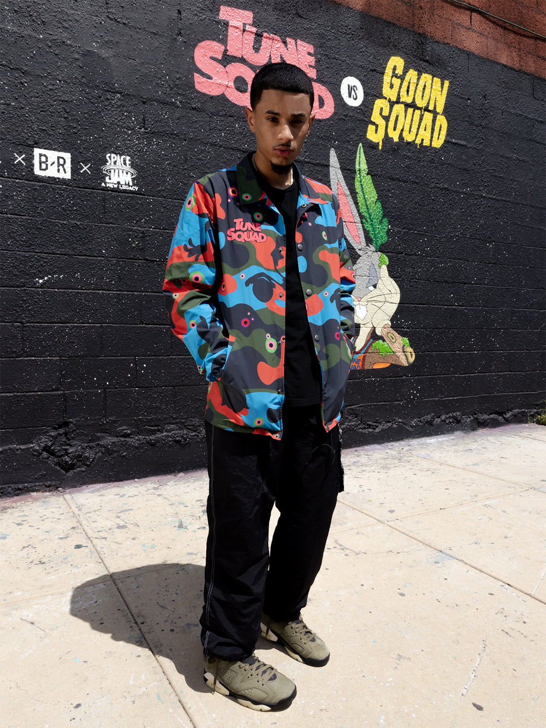 Space Jam Tune Squad Camo Jacket