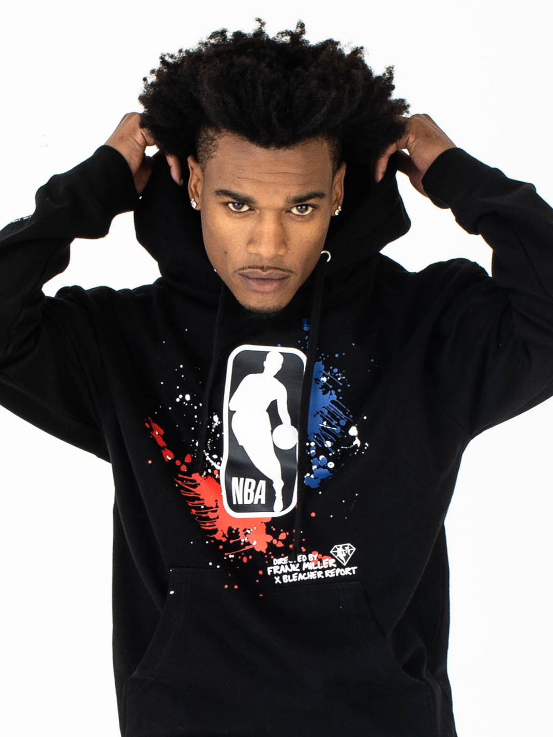 Frank Miller NBA Logo Hoodie