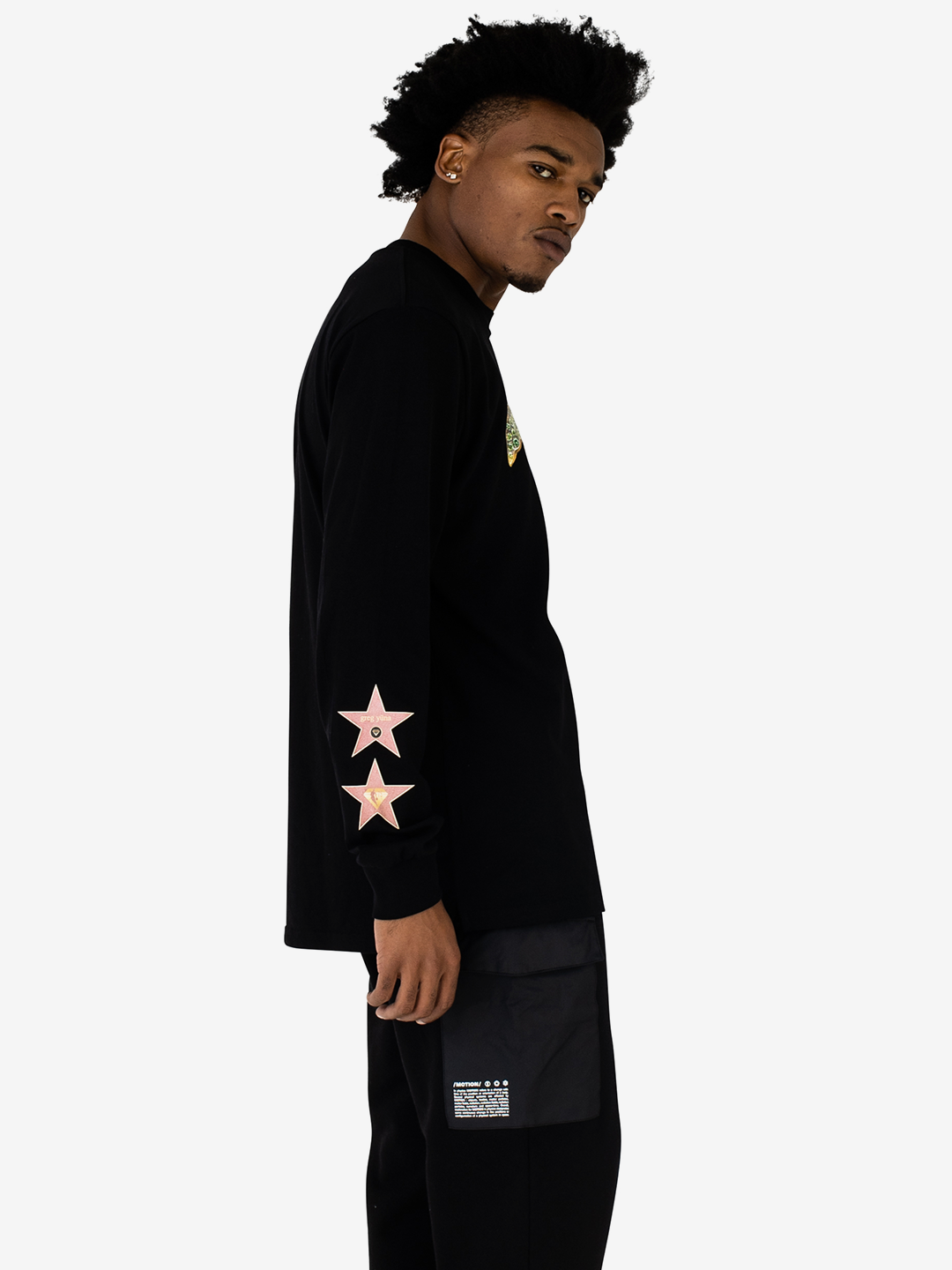 Greg Yuna Lakers Diamond Long Sleeve T-Shirt