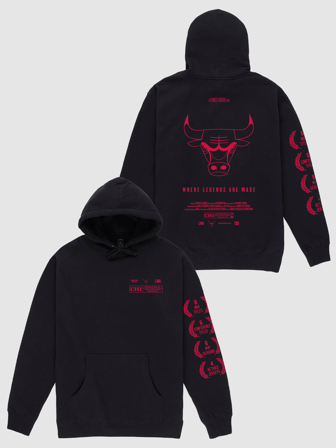 The Bulls Check The Credits Hoodie