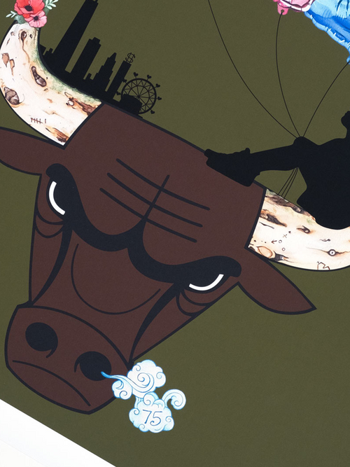 Sue Tsai Bulls Print