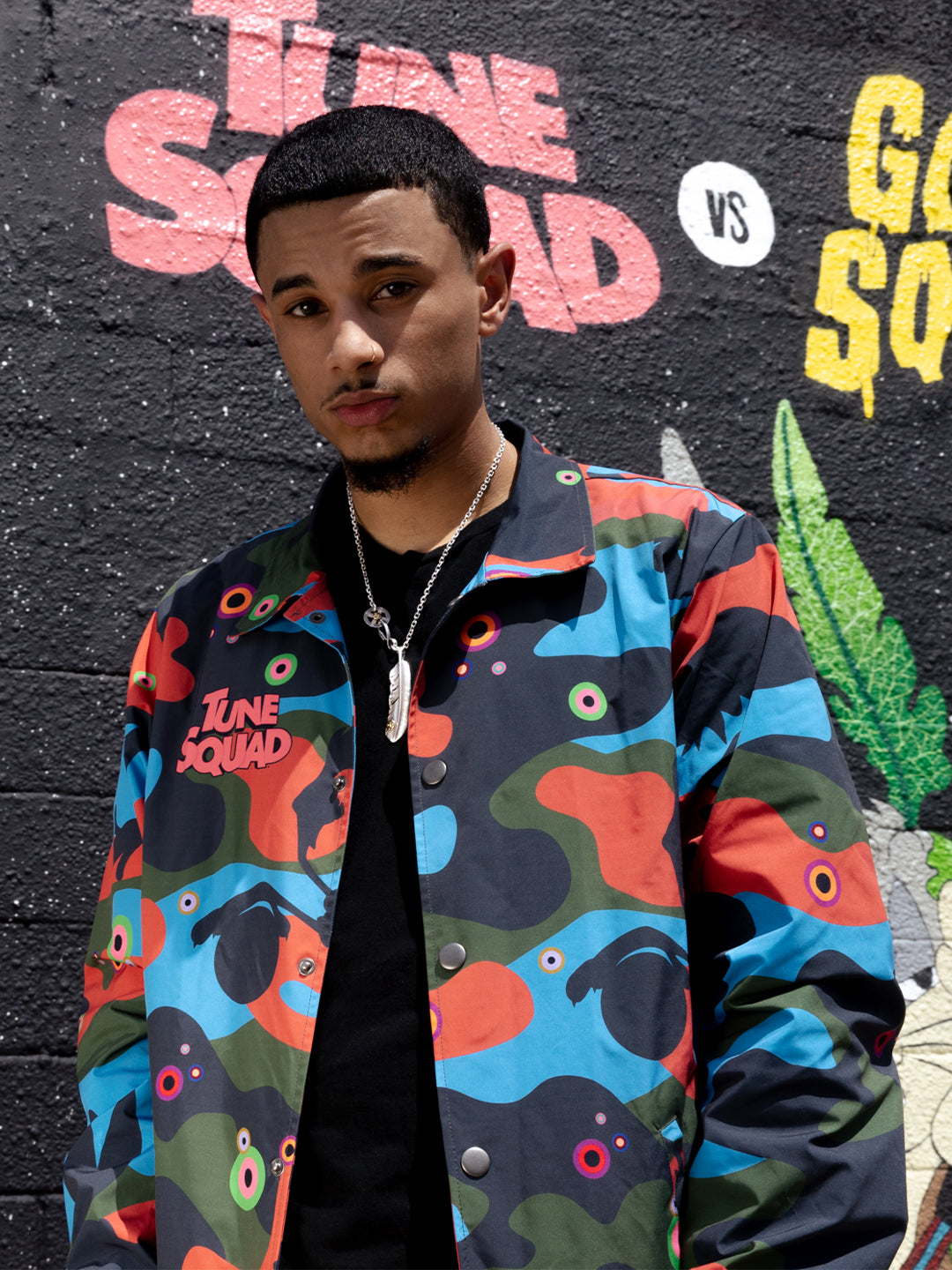 Space Jam Tune Squad Camo Jacket
