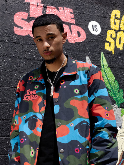 Space Jam Tune Squad Camo Jacket