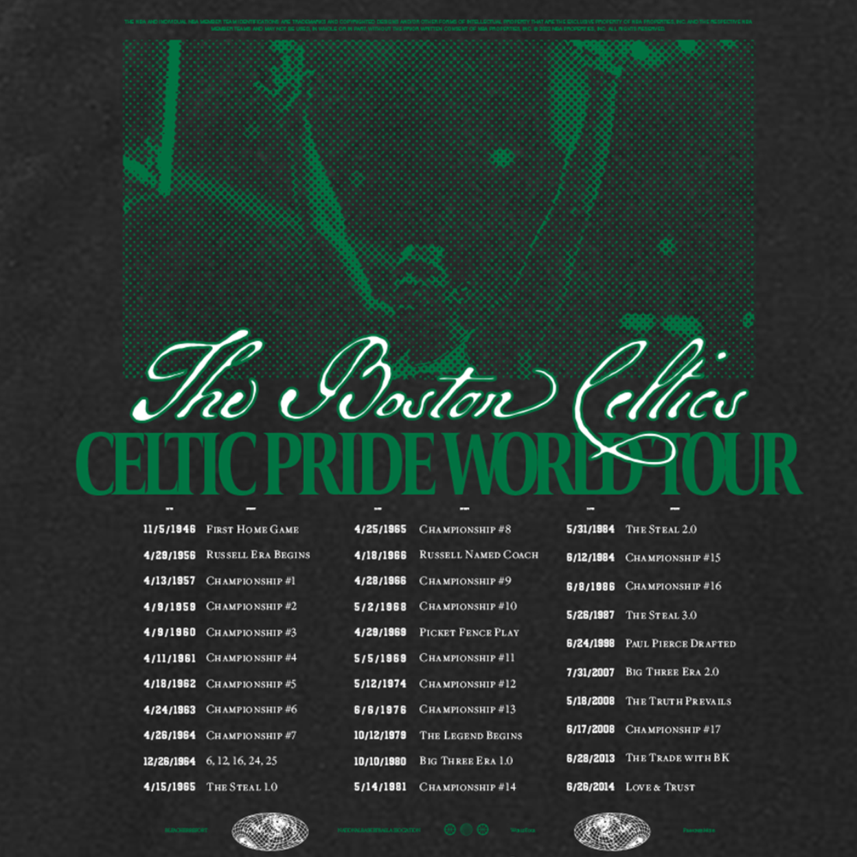 Celtics World Tour Hoodie