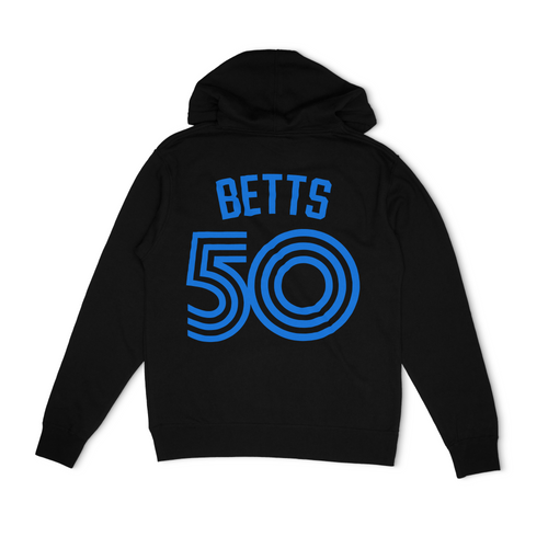 On Base with Mookie Betts: Betts 50 Hoodie Black