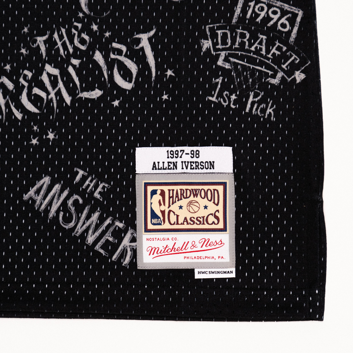 Allen Iverson Player's Edition Black Jersey – B/R SHOP