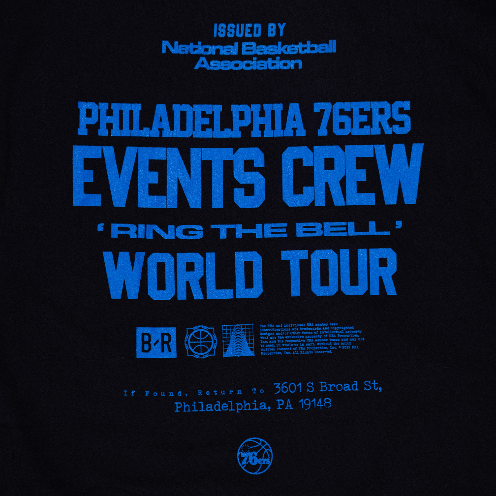 76ers Events Crew Hoodie