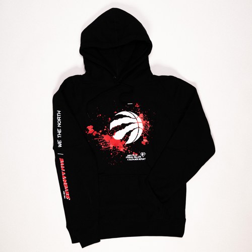 Frank Miller Raptors Logo Hoodie