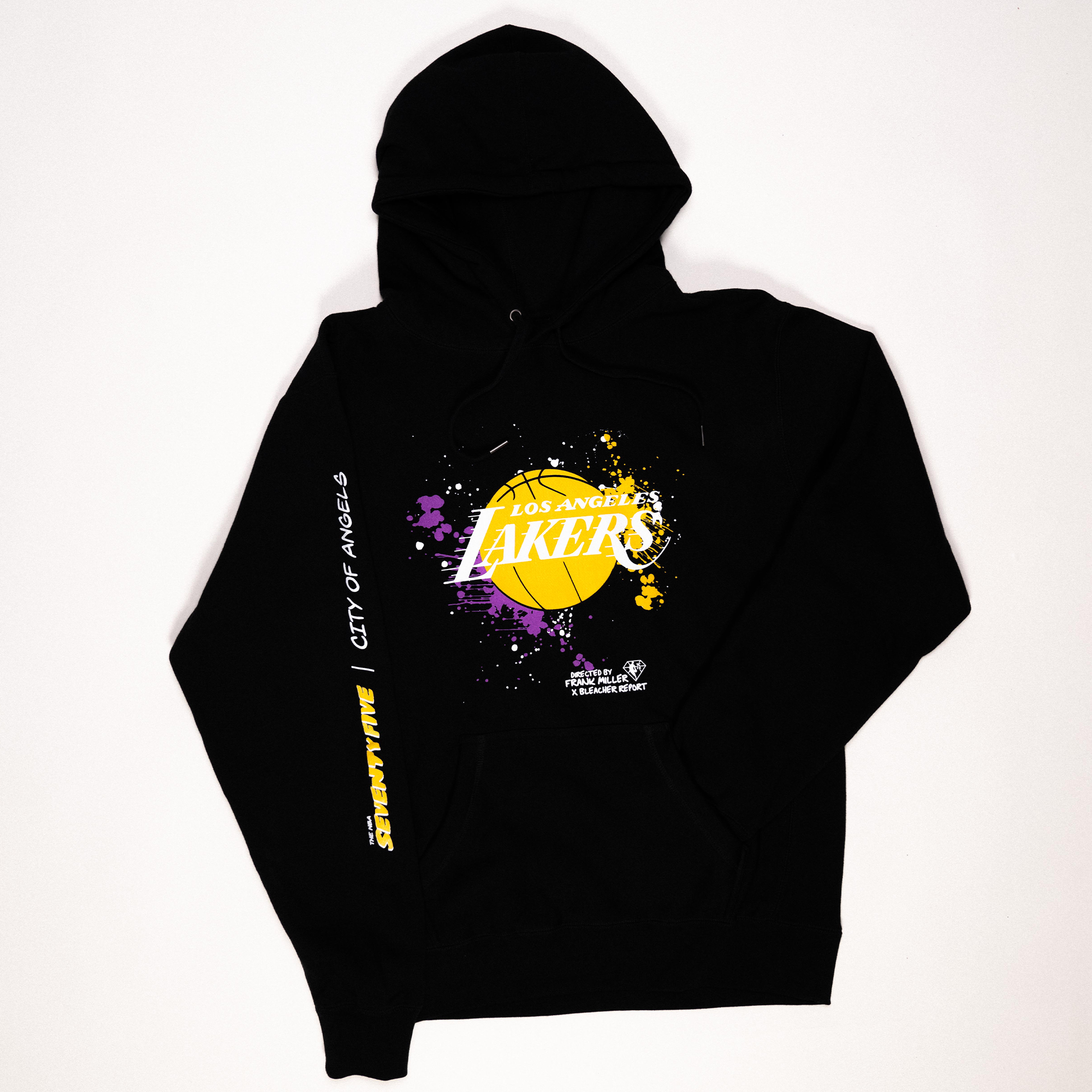 Frank Miller Lakers Logo Hoodie