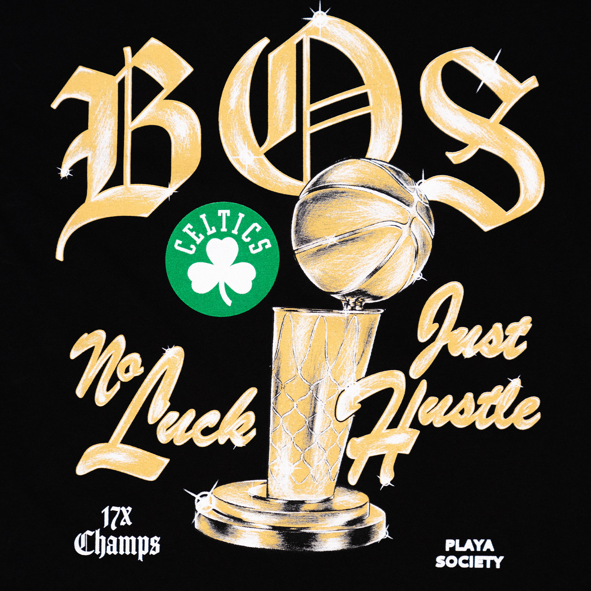 BR THE RESIDENCY x NBA: BOSTON CELTICS "HUSTLE" T-SHIRT