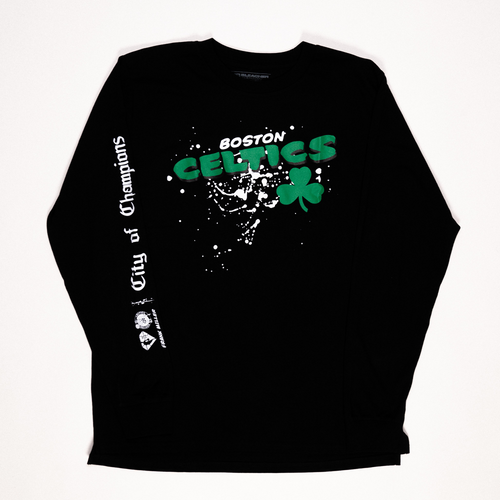 Frank Miller Celtics Wordmark Long Sleeve T-Shirt