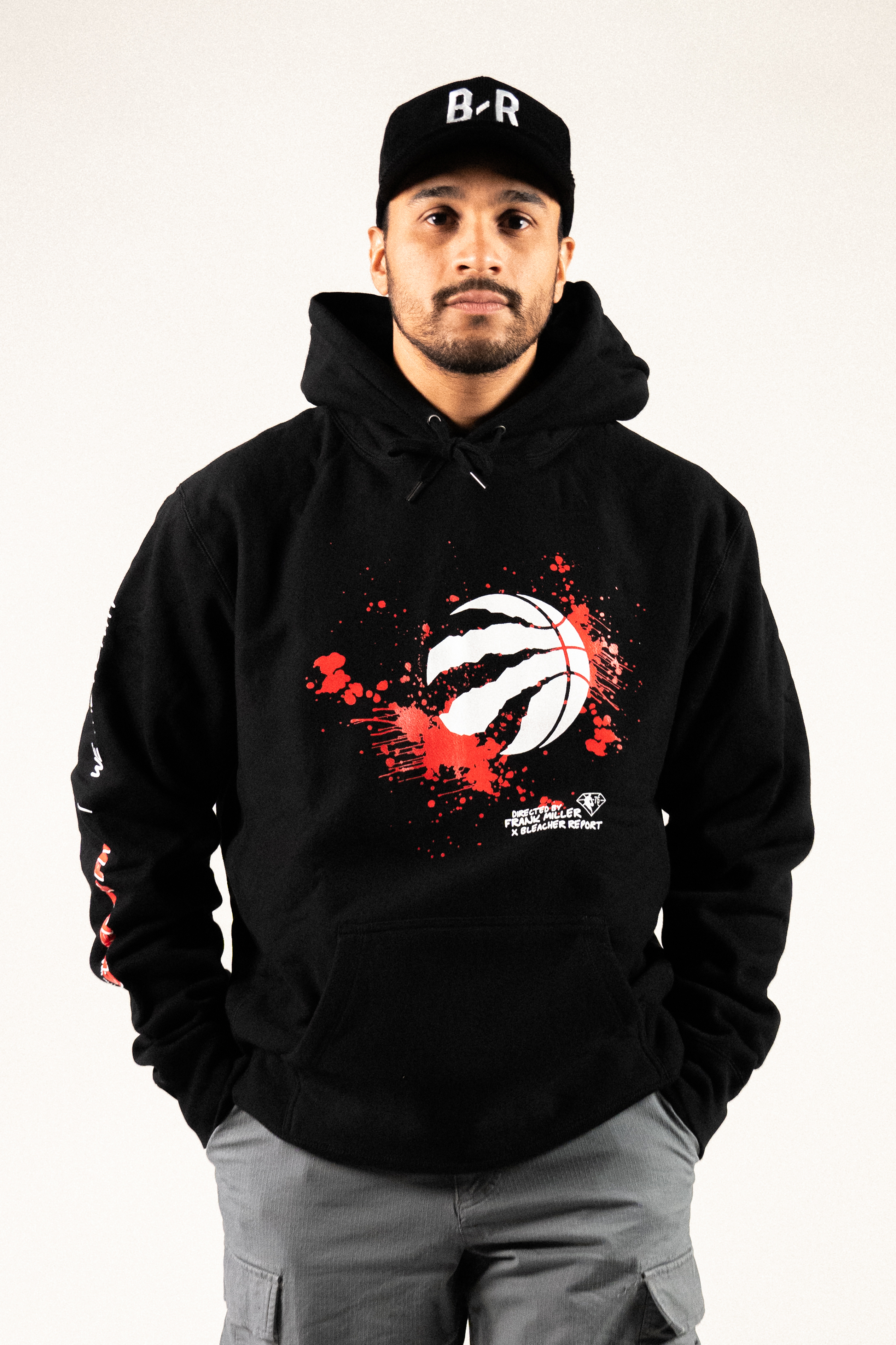 Frank Miller Raptors Logo Hoodie