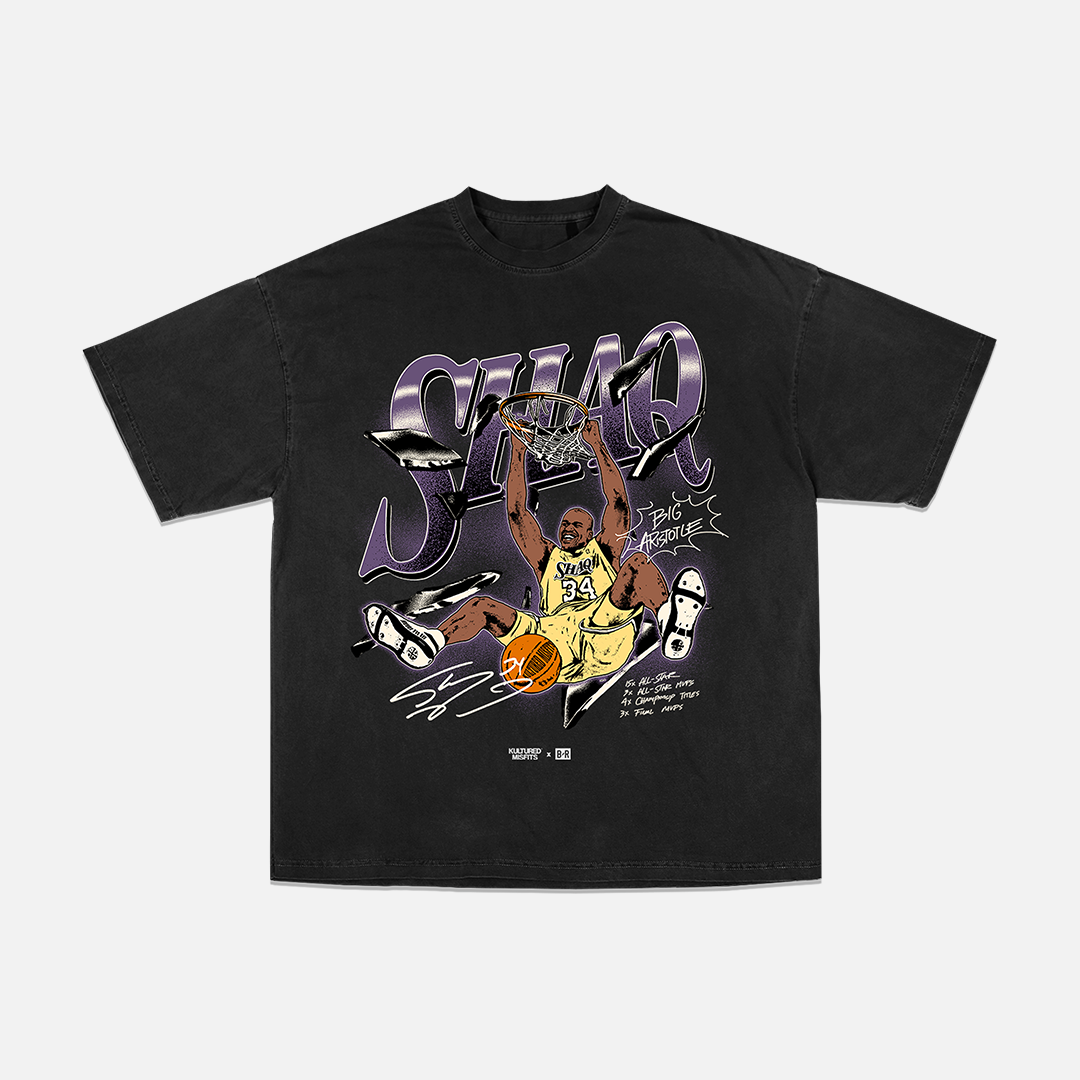 KM x SHAQ: BIG ARISTOTLE T-SHIRT (B/R EXCLUSIVE)