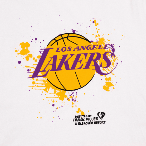 Frank Miller Lakers Logo Long Sleeve T-Shirt