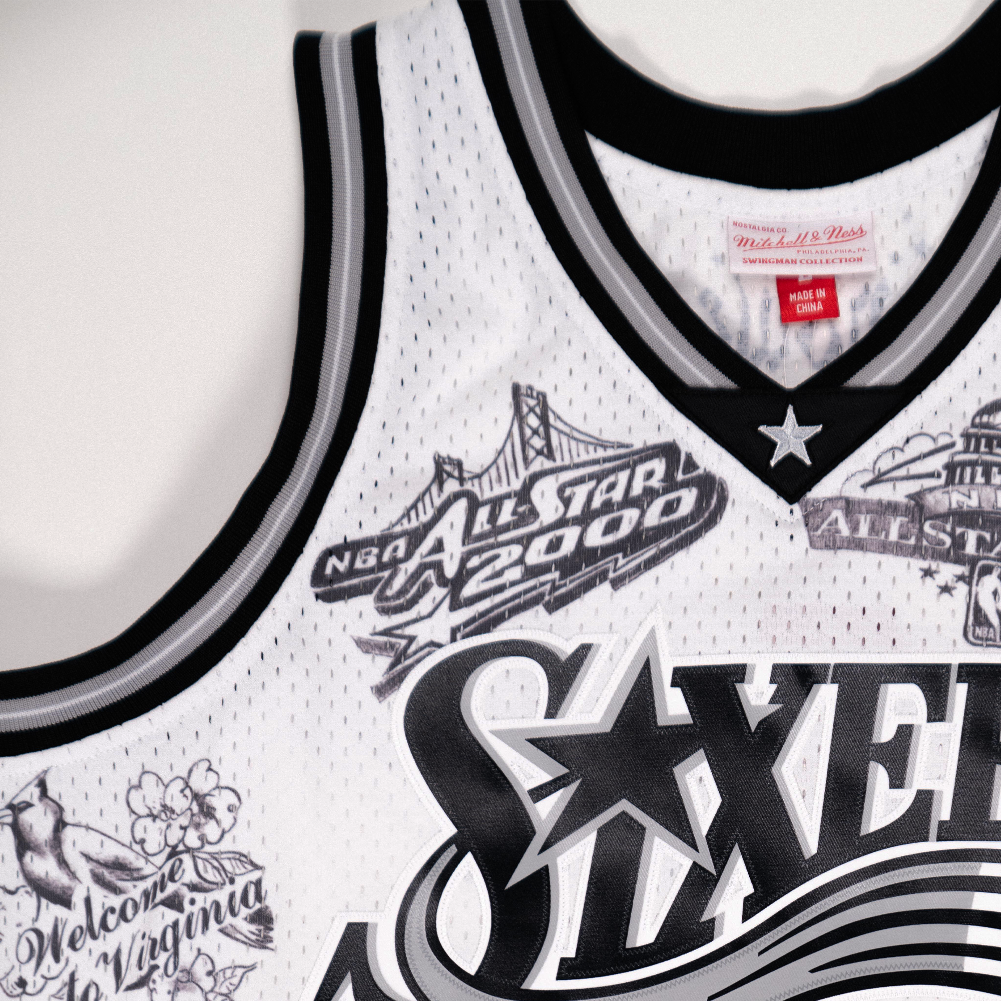 Allen Iverson Player's Edition - White Jersey