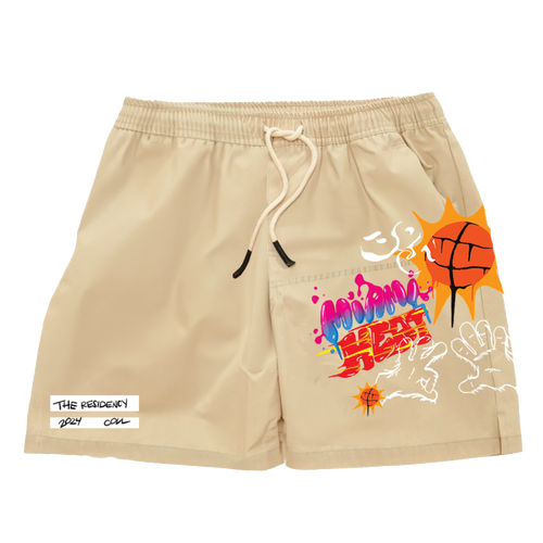 B/R THE RESIDENCY x NBA: MIAMI HEAT SHORTS