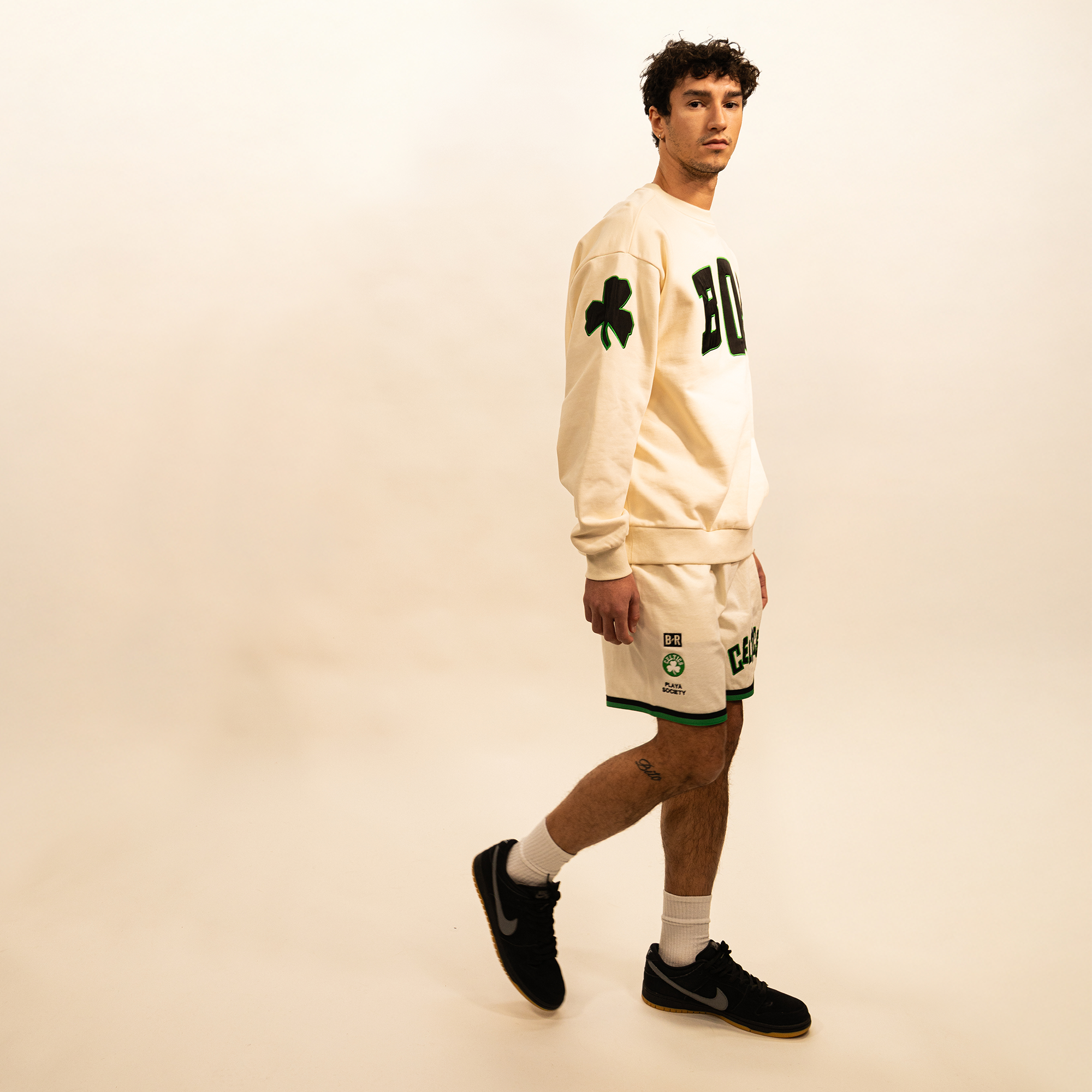 Boston Celtics "Big Leagues" Crewneck