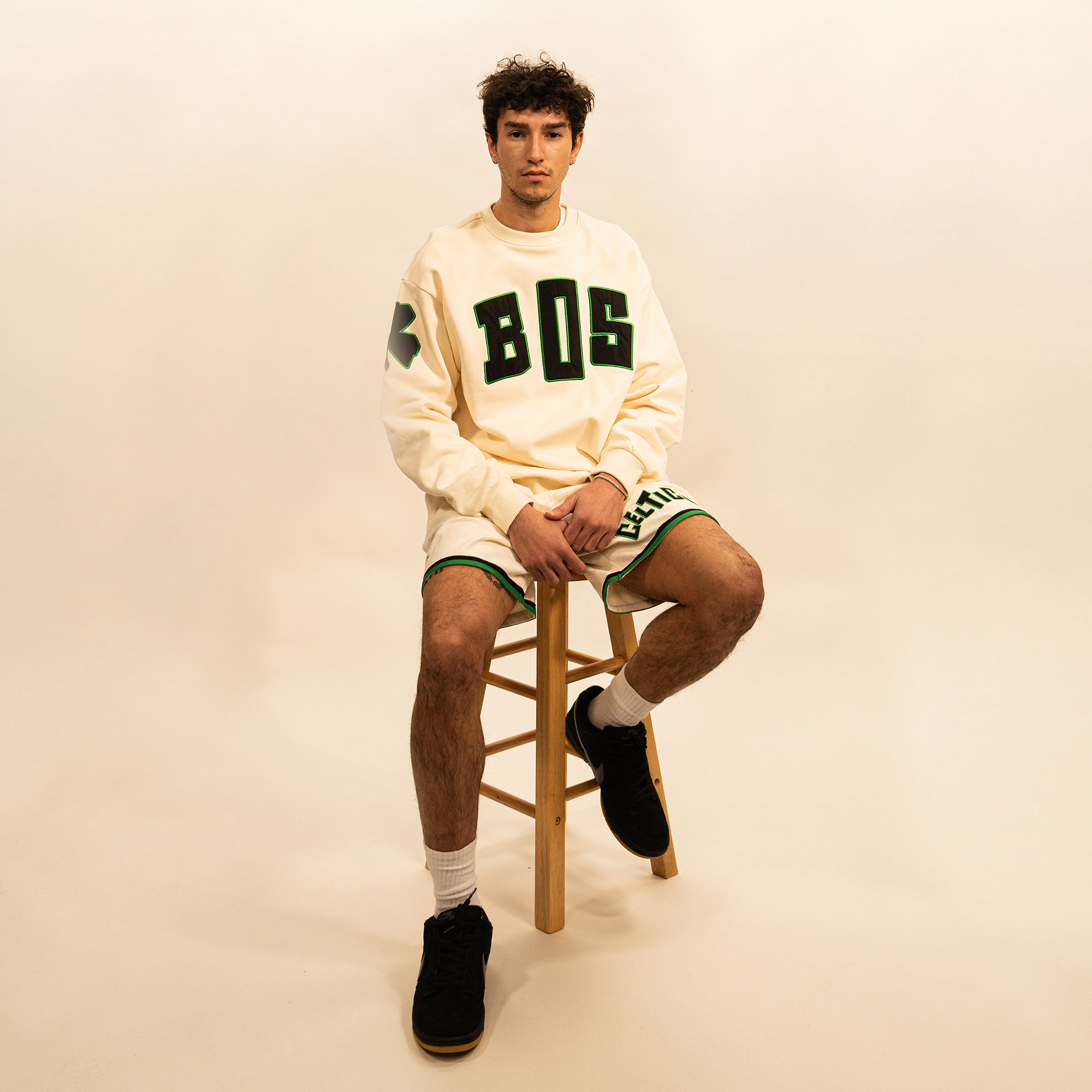 Boston Celtics "Big Leagues" Crewneck