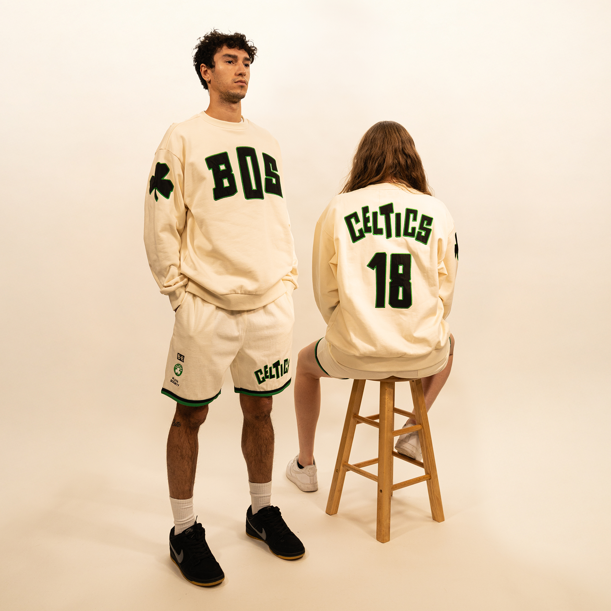 Boston Celtics "Big Leagues" Crewneck