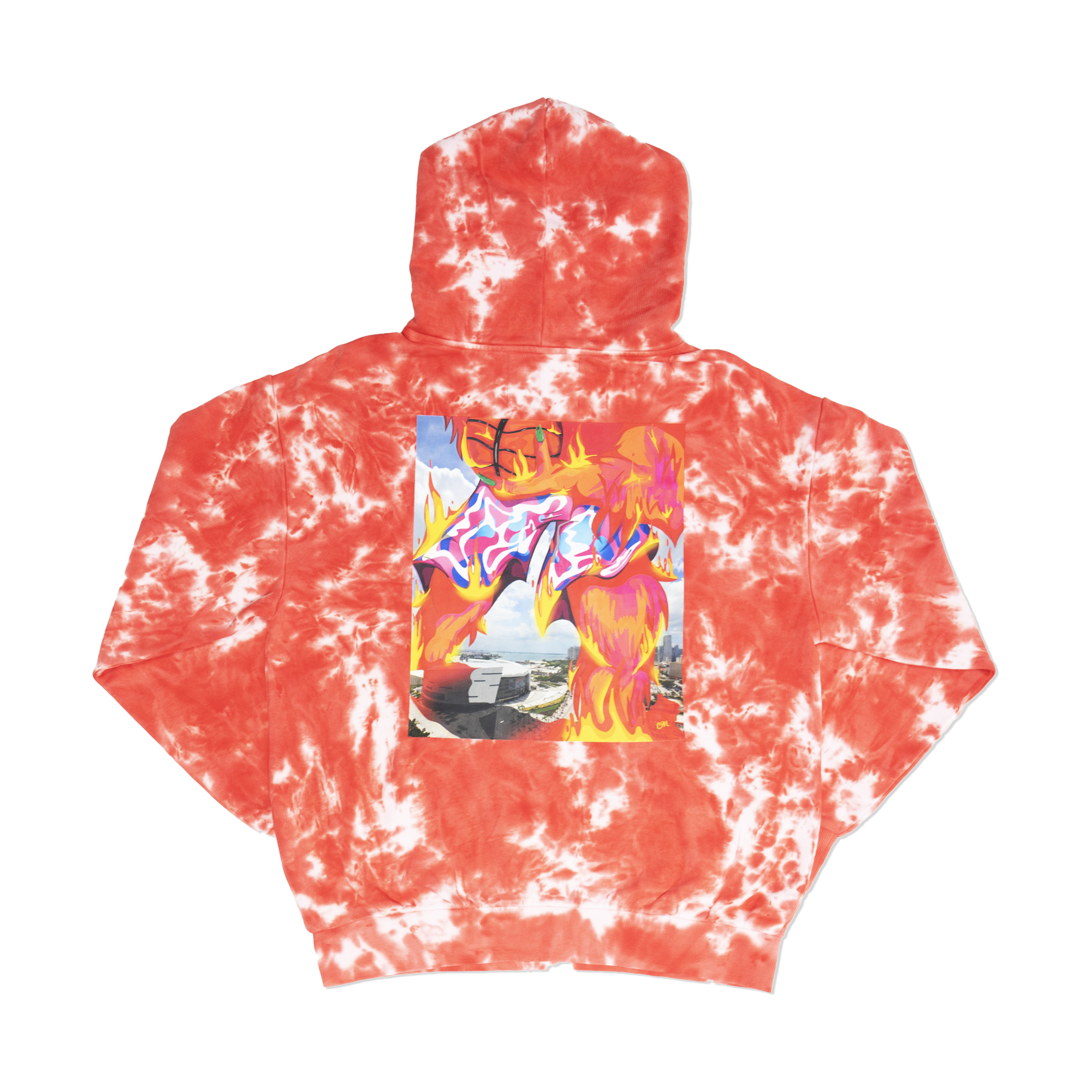 Miami Heat "Burnie" Mascot Hoodie