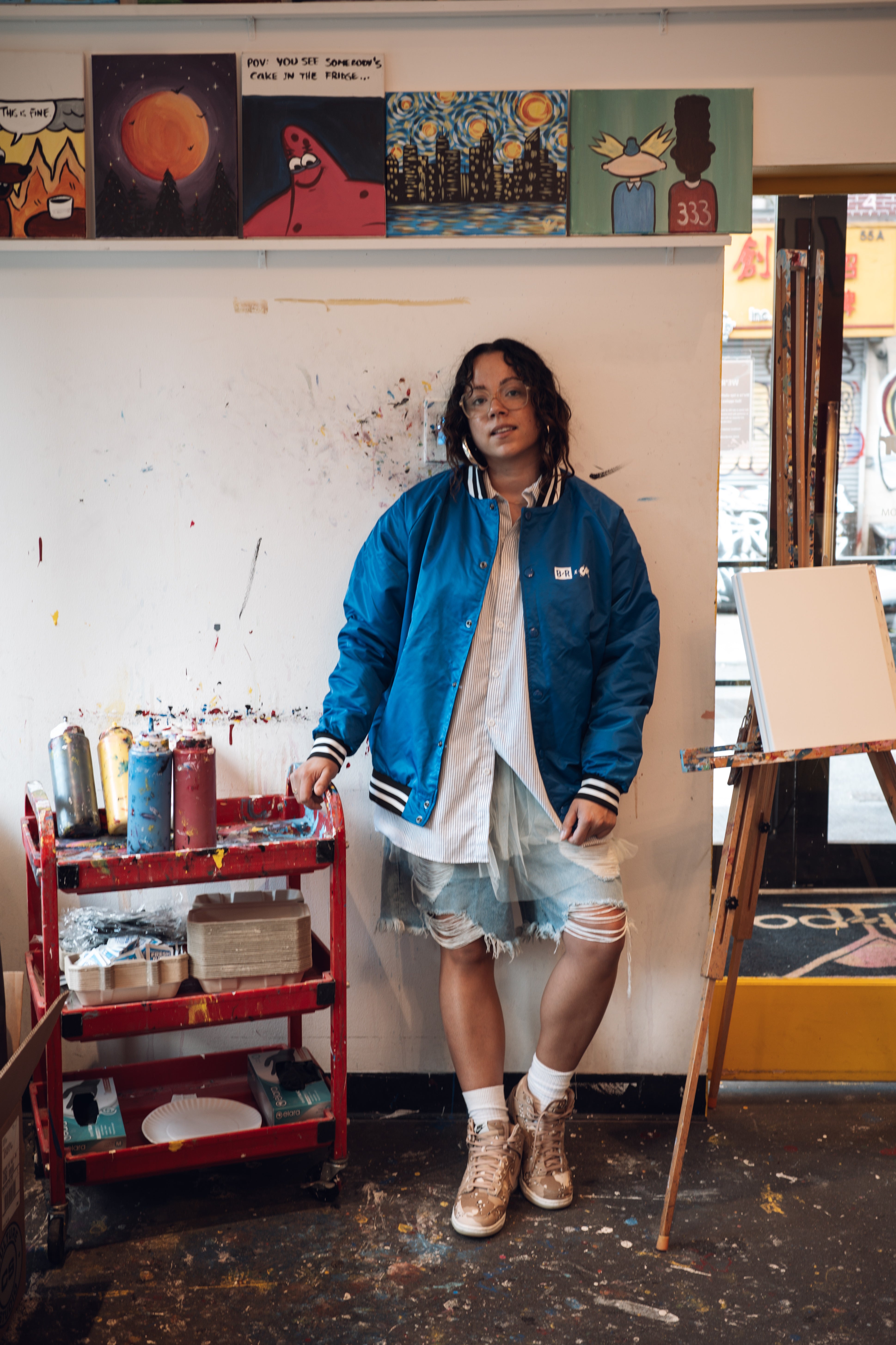 B/R x COVL: Art & Wellness Bomber Jacket