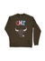 Sue Tsai Bulls Crewneck Brown Sweatshirt