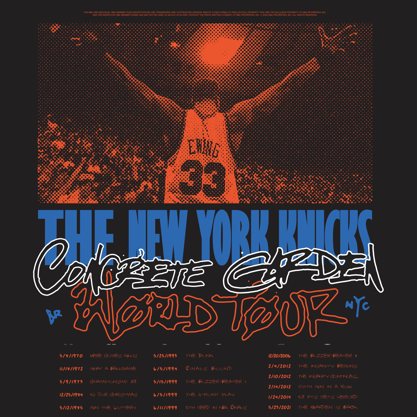 Knicks World Tour Hoodie