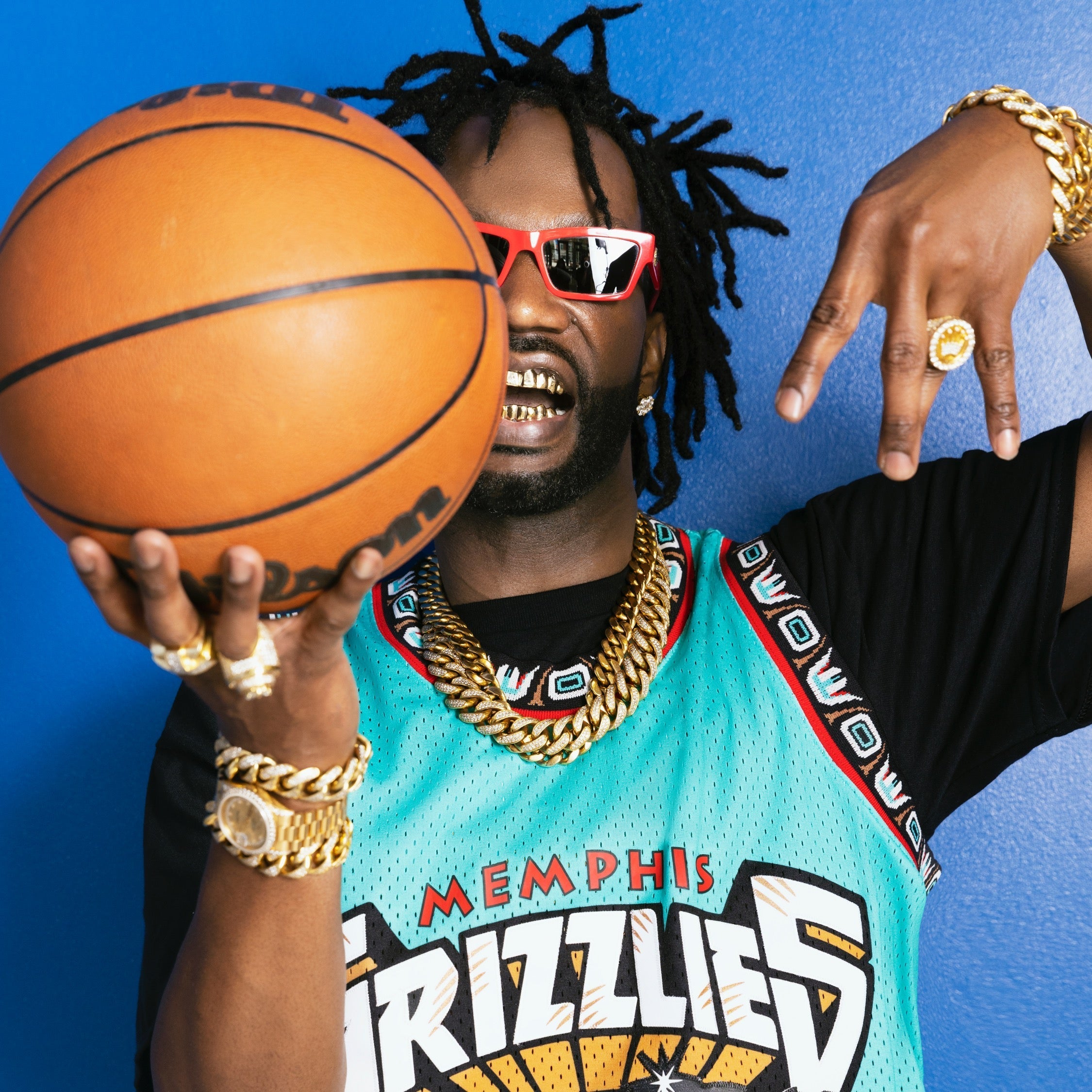 Three 6 Mafia x Grizzlies Jersey