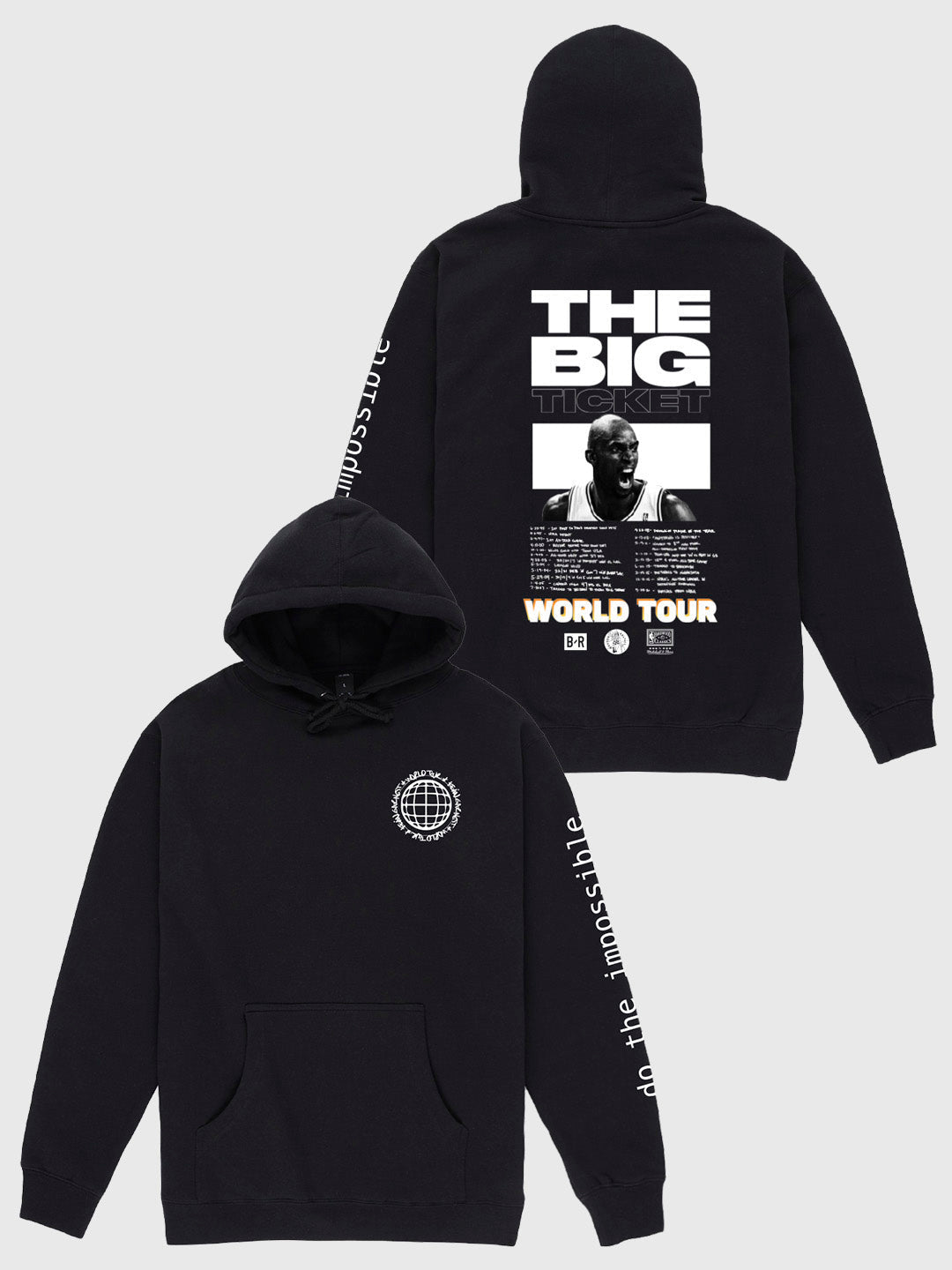Kevin Garnett "Big Ticket" World Tour Hoodie