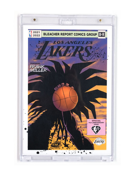 Frank Miller Lakers Comic Book Cover Art Print