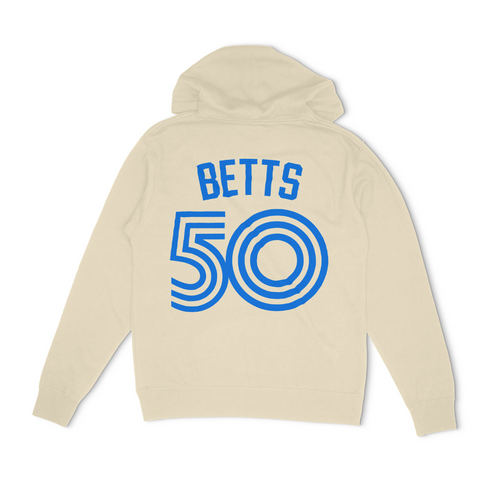 On Base with Mookie Betts: Betts 50 Hoodie Bone