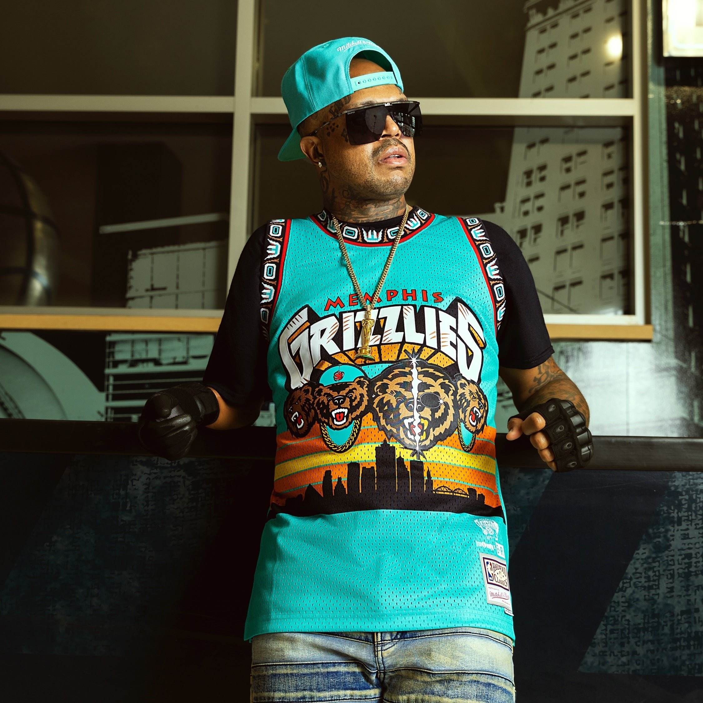 Three 6 Mafia x Grizzlies Jersey
