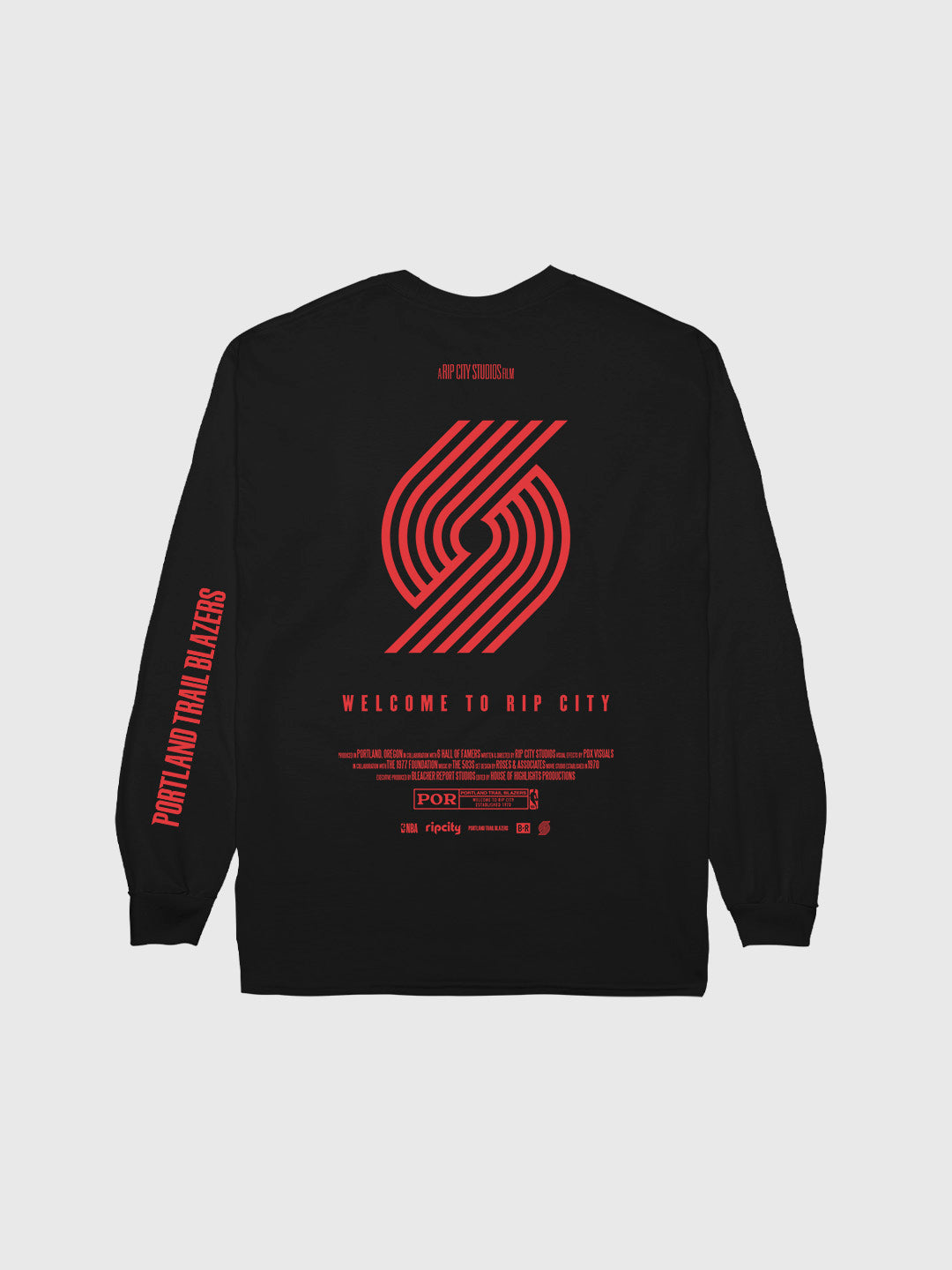 The Trail Blazers Check The Credits Long Sleeve T-Shirt