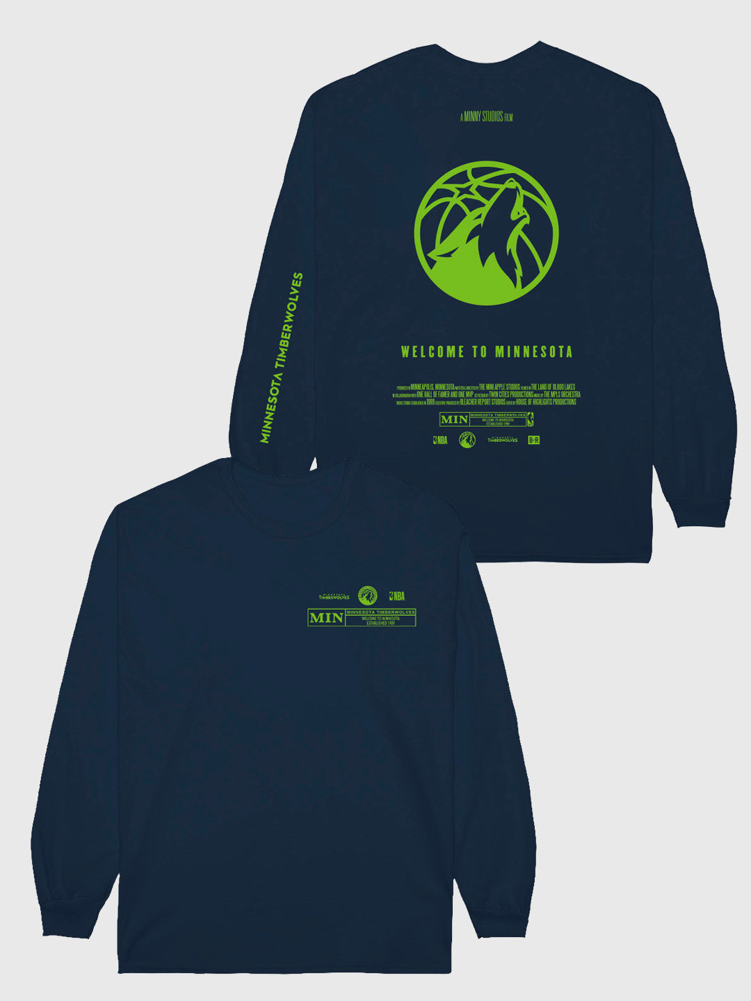 The Timberwolves Check The Credits Long Sleeve T-Shirt