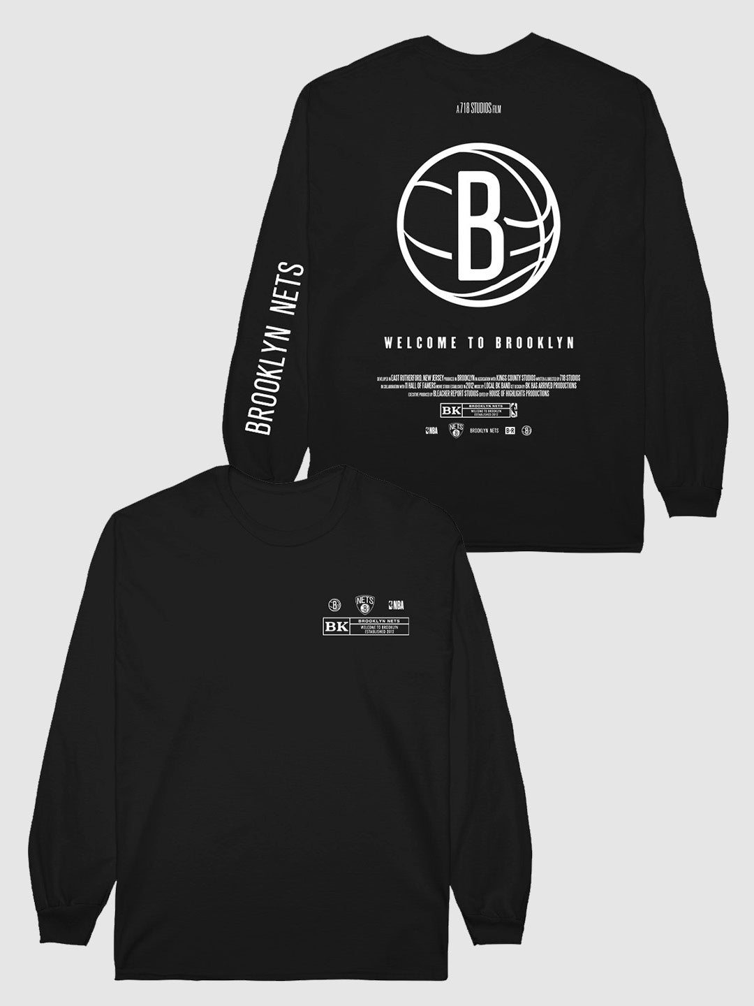 The Nets Check The Credits Long Sleeve T-Shirt