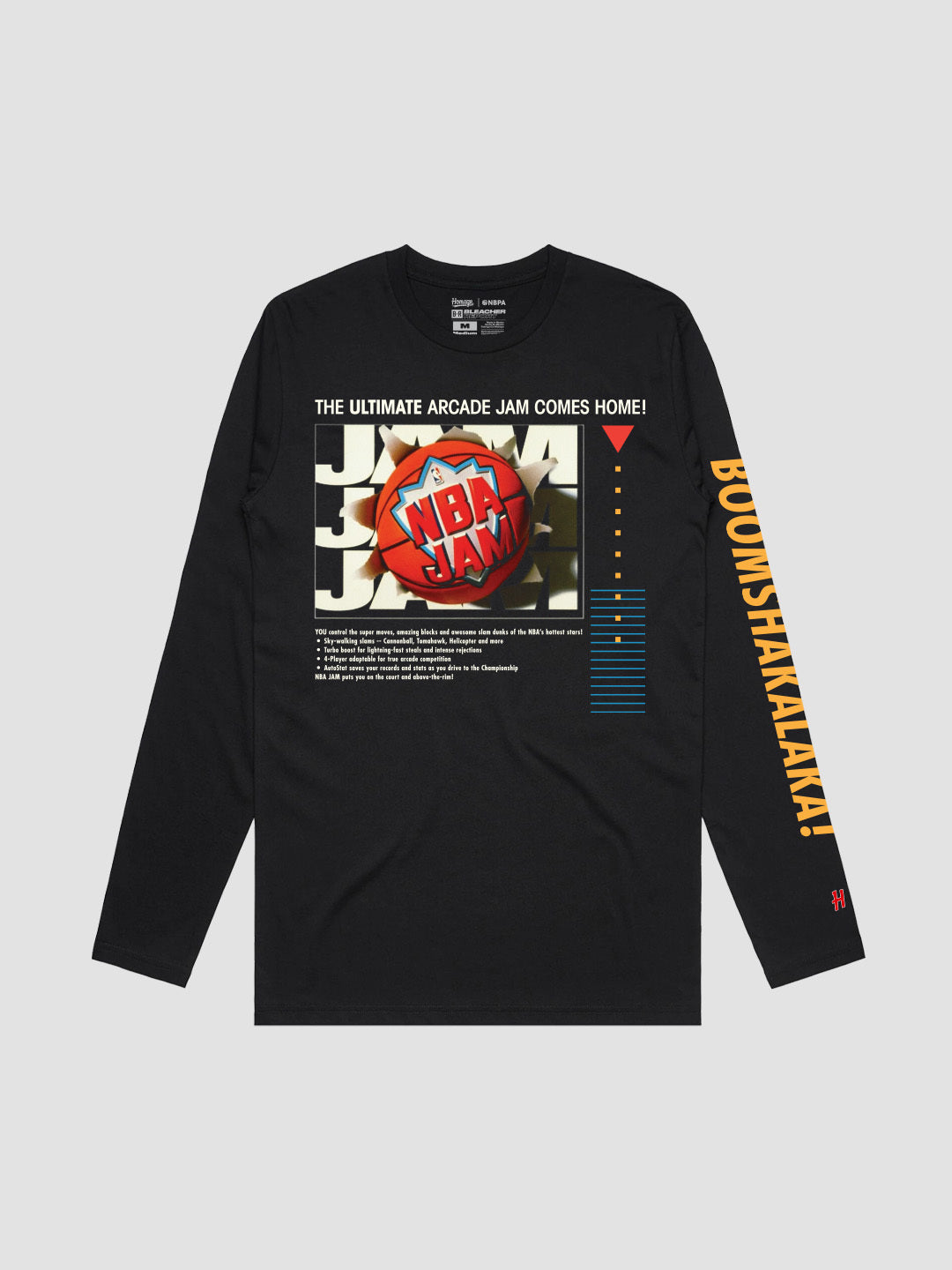 NBA Jam Cover Art Long Sleeve T-Shirt